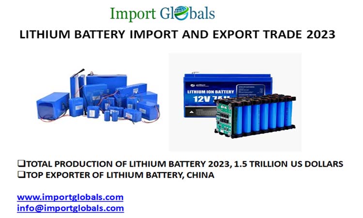 Lithium Battery Import and Export Data Lithium Battery Import and Export Data