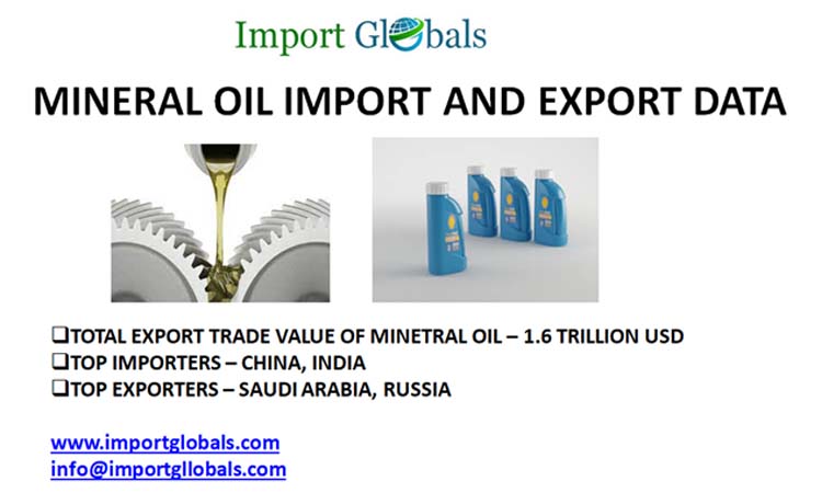 Mineral Oil Import Export Data Mineral Oil Import Export Data