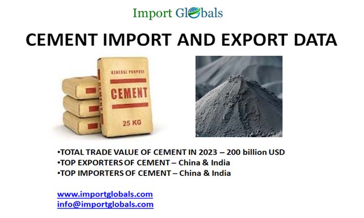 Cement Import Export Data Cement Import Export Data