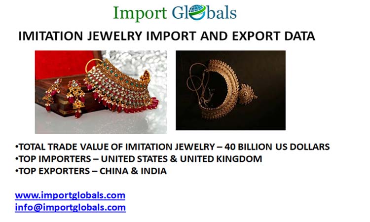 Imitation Jewelry Export and Import Data Imitation Jewelry Export and Import Data
