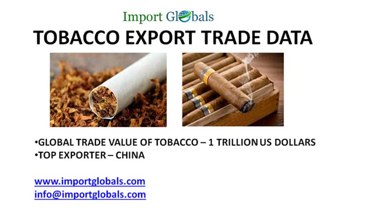 Tobacco Export Data Tobacco Export Data