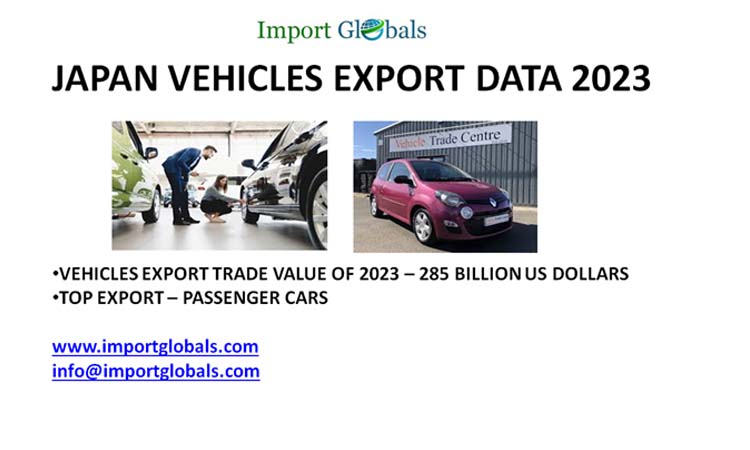 Japan Vehicles Export Data Japan Vehicles Export Data