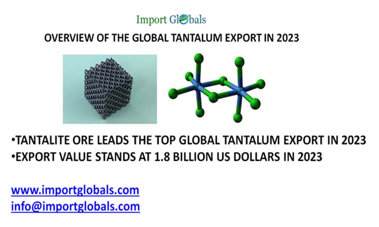 Overview of the Global Tantalum Export in 2023 Overview of the Global Tantalum Export in 2023