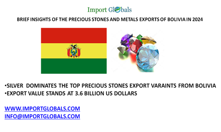 Brief Insights of the Precious Stones and Metals Exports of Bolivia in 2024 Brief Insights of the Precious Stones and Metals Exports of Bolivia in 2024